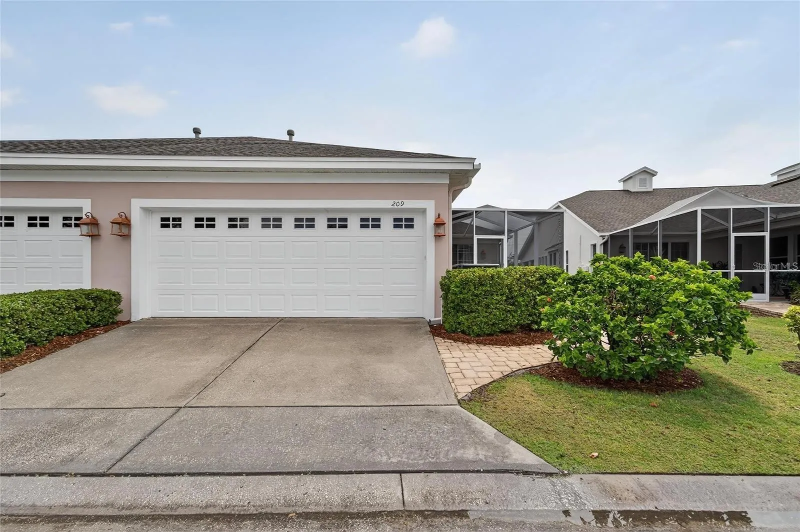 Exterior Rear Garage Entrance