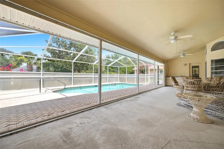 Pool and Rear Covered Porch
