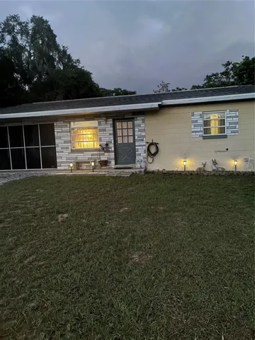 Front at dusk
