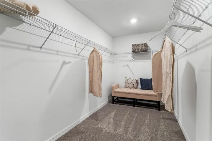 Primary Walk In Closet