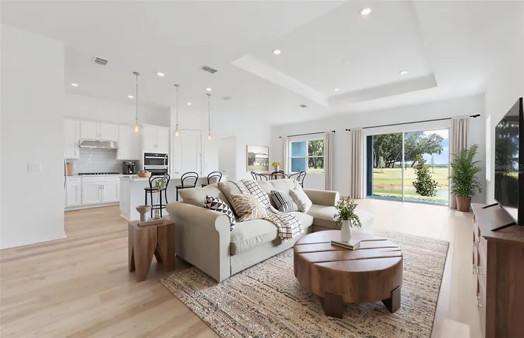 Virtually Staged - Open Gathering Room