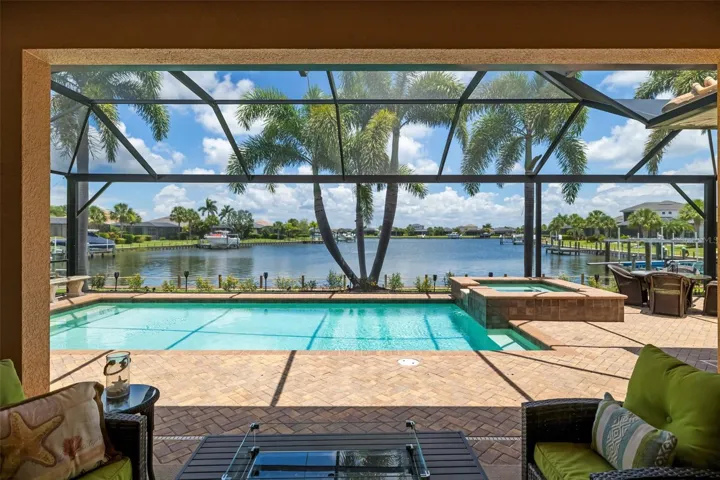 View from Covered Lanai