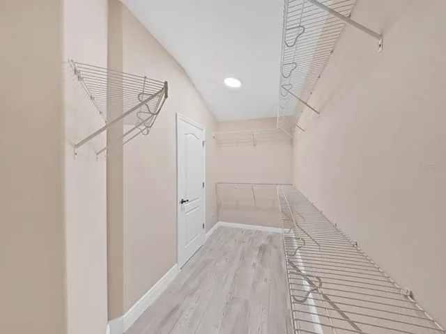Primary Bedroom huge walk in closet!