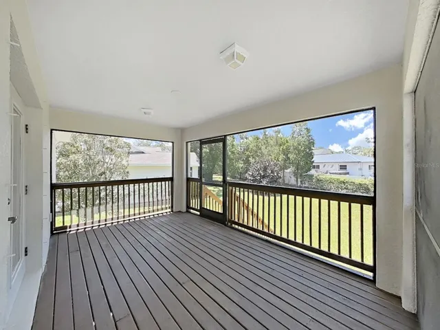 Enjoy Bug free outdoor screened in patio!
