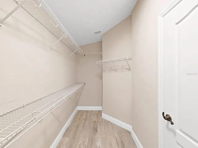 Primary Bedroom huge walk in closet!