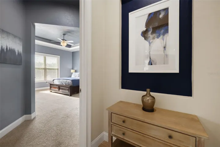 Private entry into Primary Suite