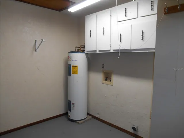 laundry area