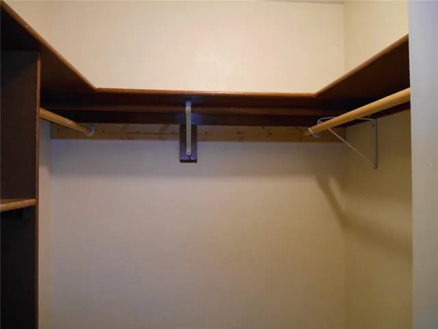 Primary walk in closet