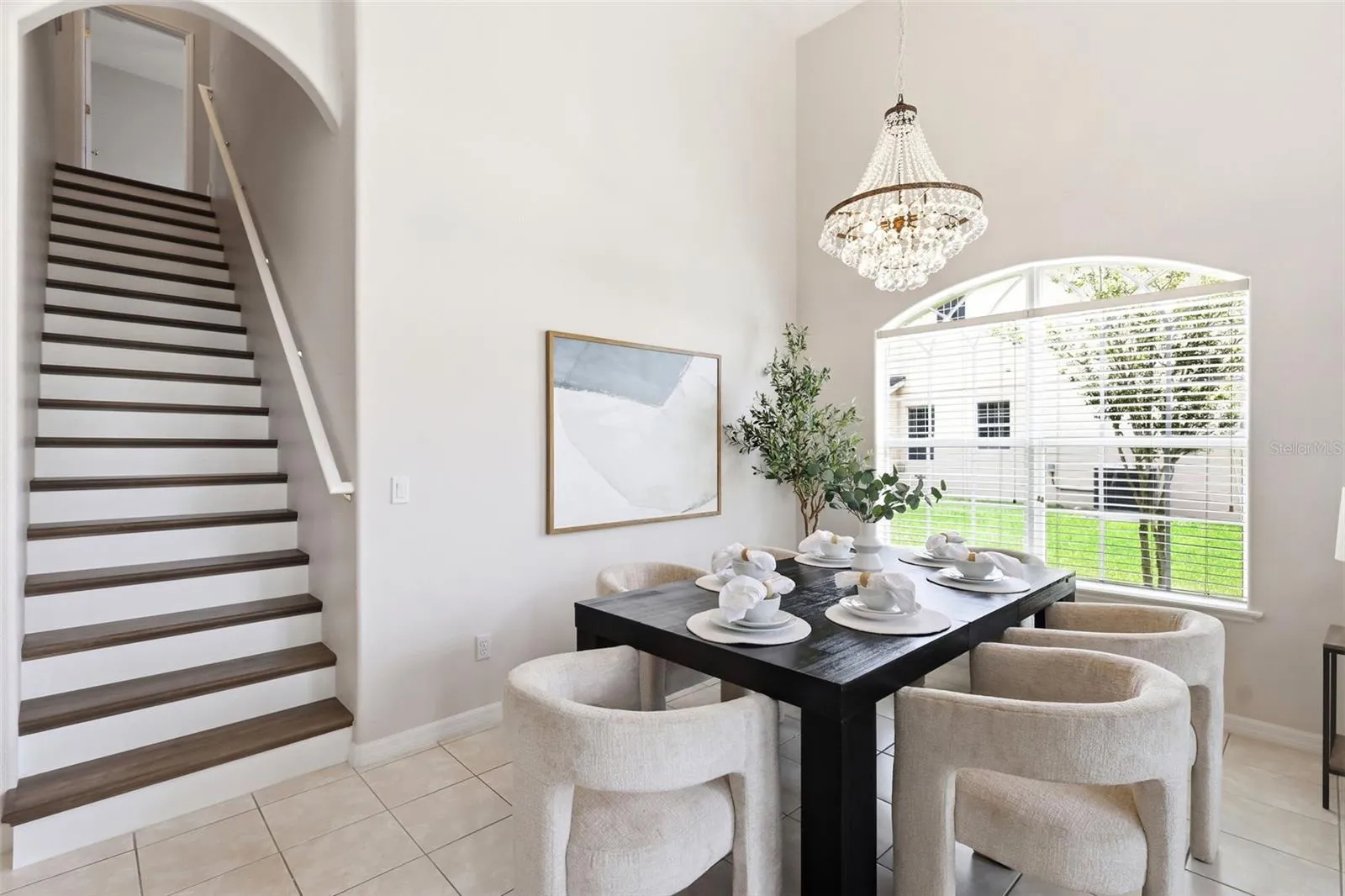 New staircase