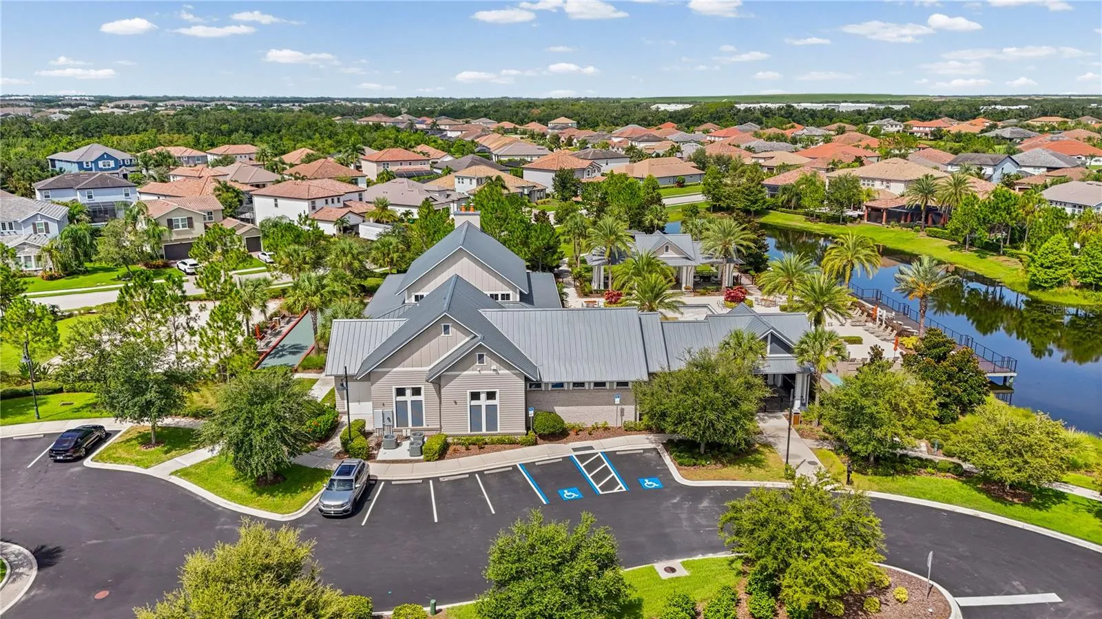 Parking at Amenity Center