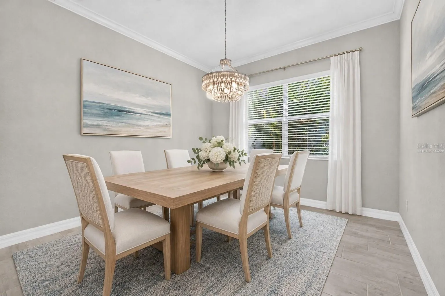 Virtually Staged Dining