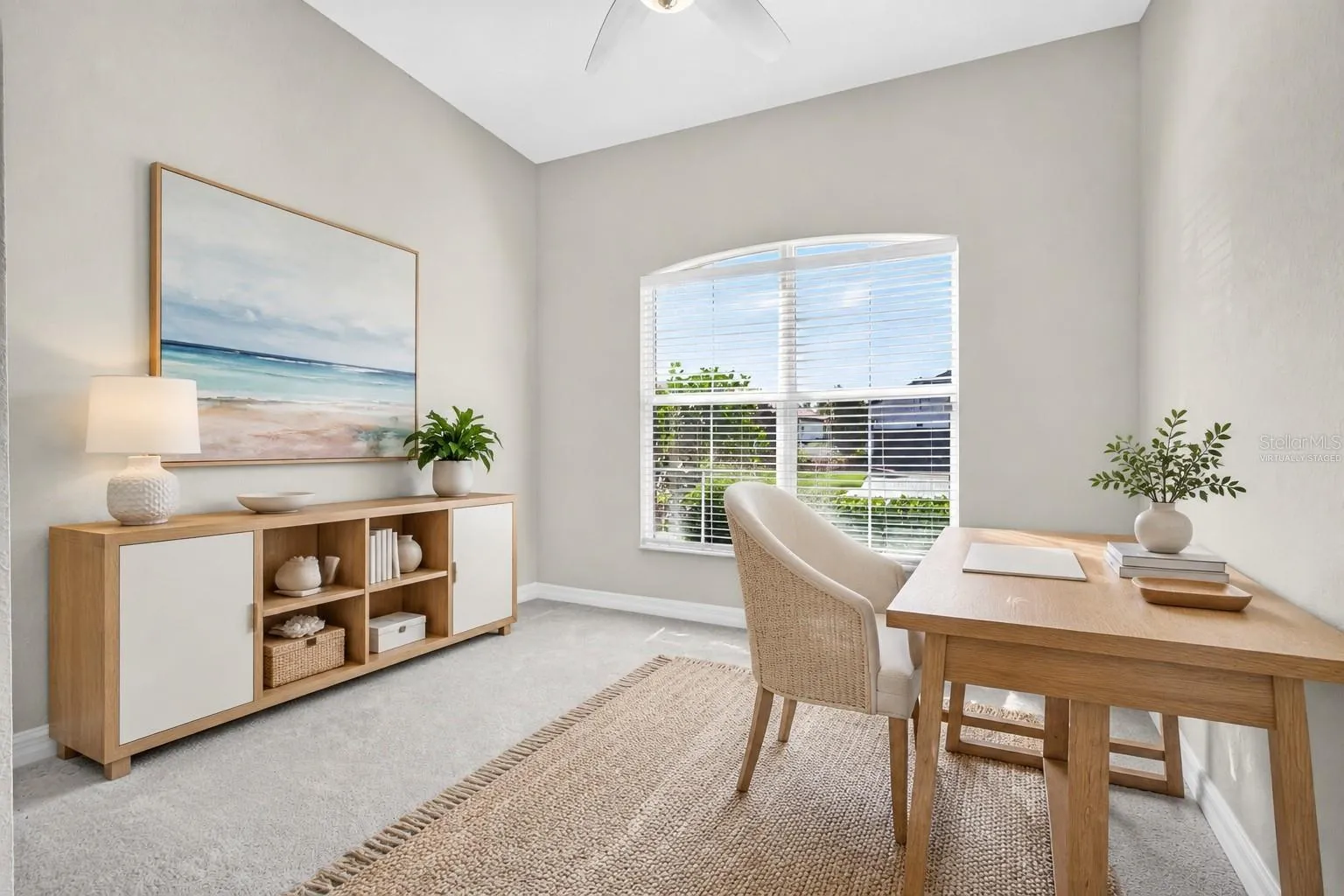Virtually Staged Office