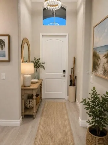 Virtual Staged Foyer