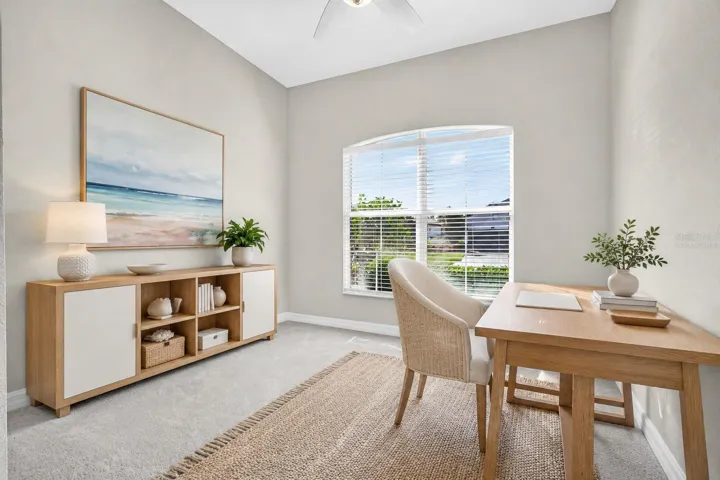 Virtually Staged Office