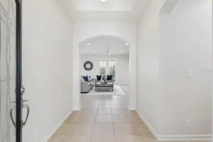 View into the home from the Foyer