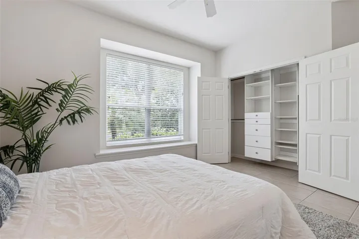 Bedroom #3 w/ a closet organizer