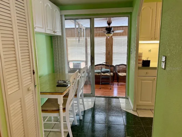 Access to enclosed porch