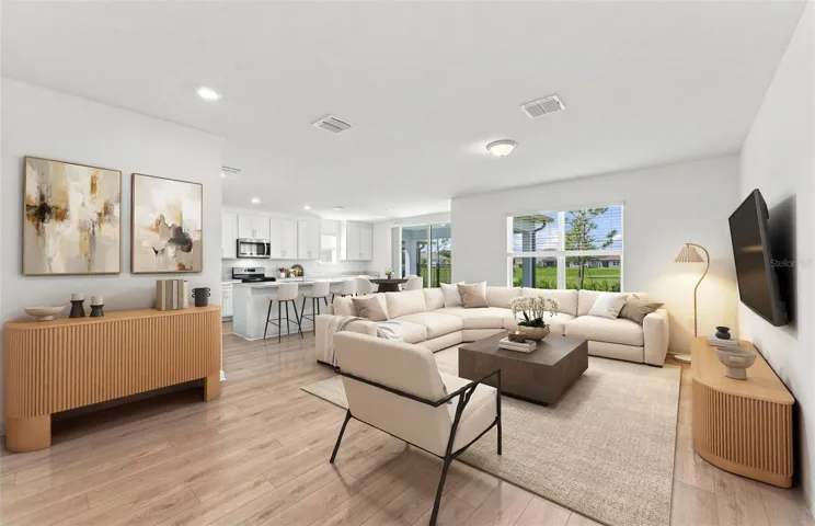Virtualy Staged - Spacious Gathering Room
