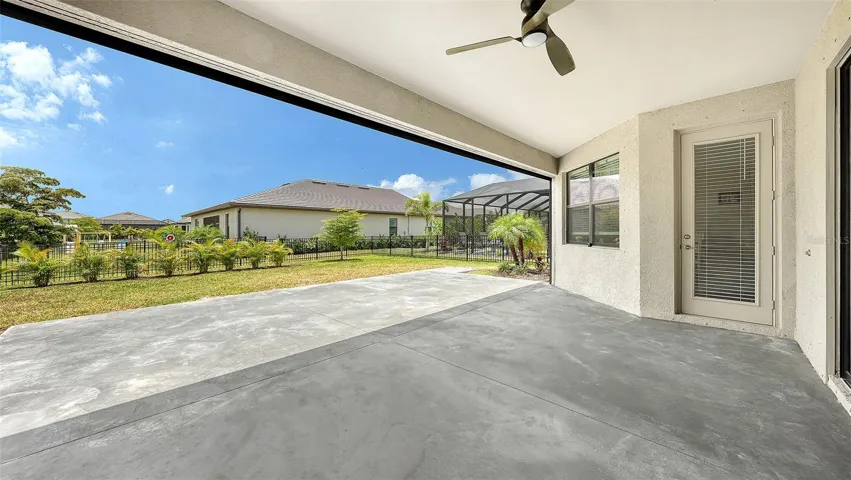 new extended lanai to be screened in