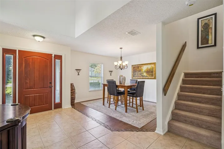 Front Foyer and stairs heading up to second floor.