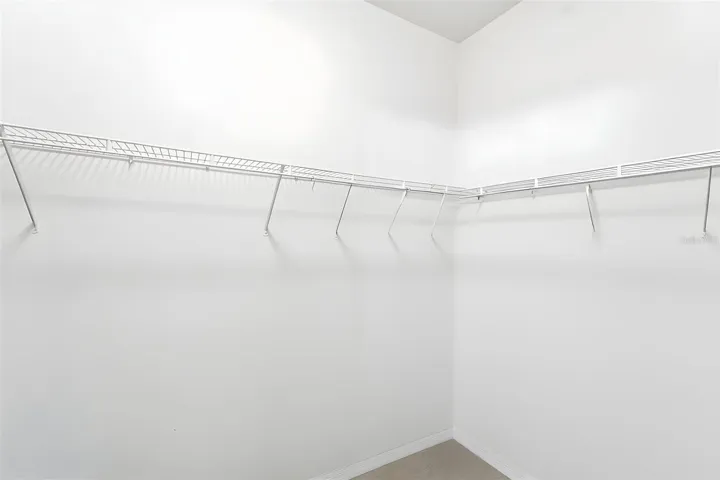 Primary walk in closet