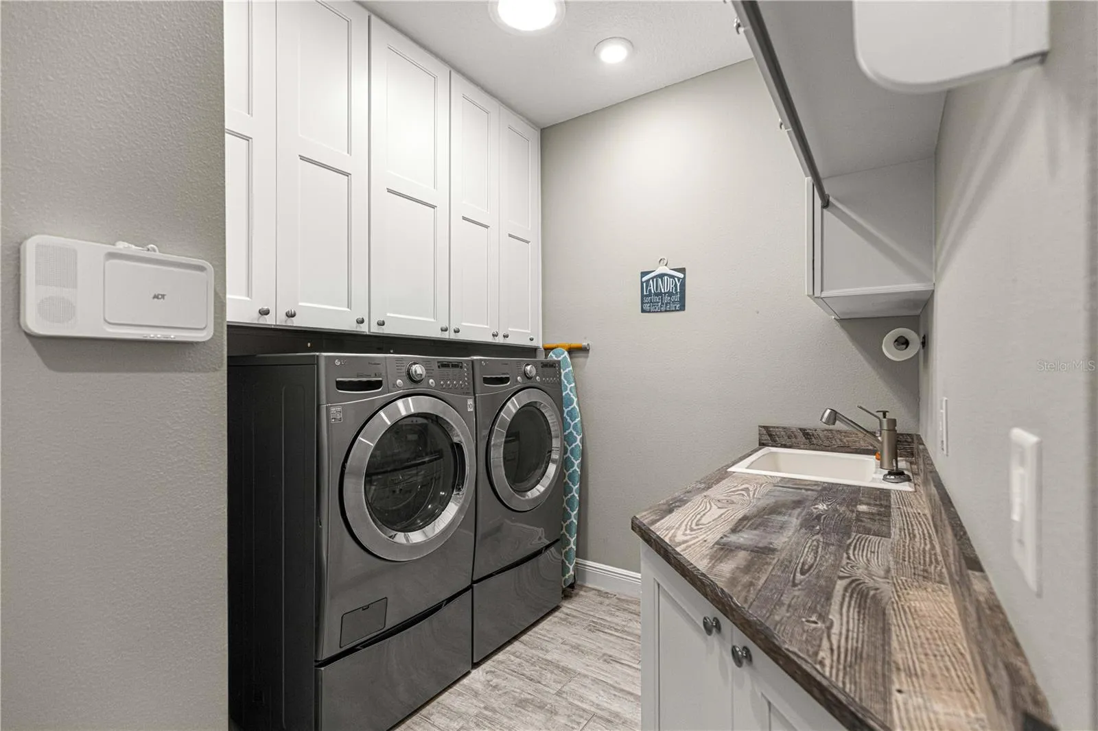 Upgraded laundry room