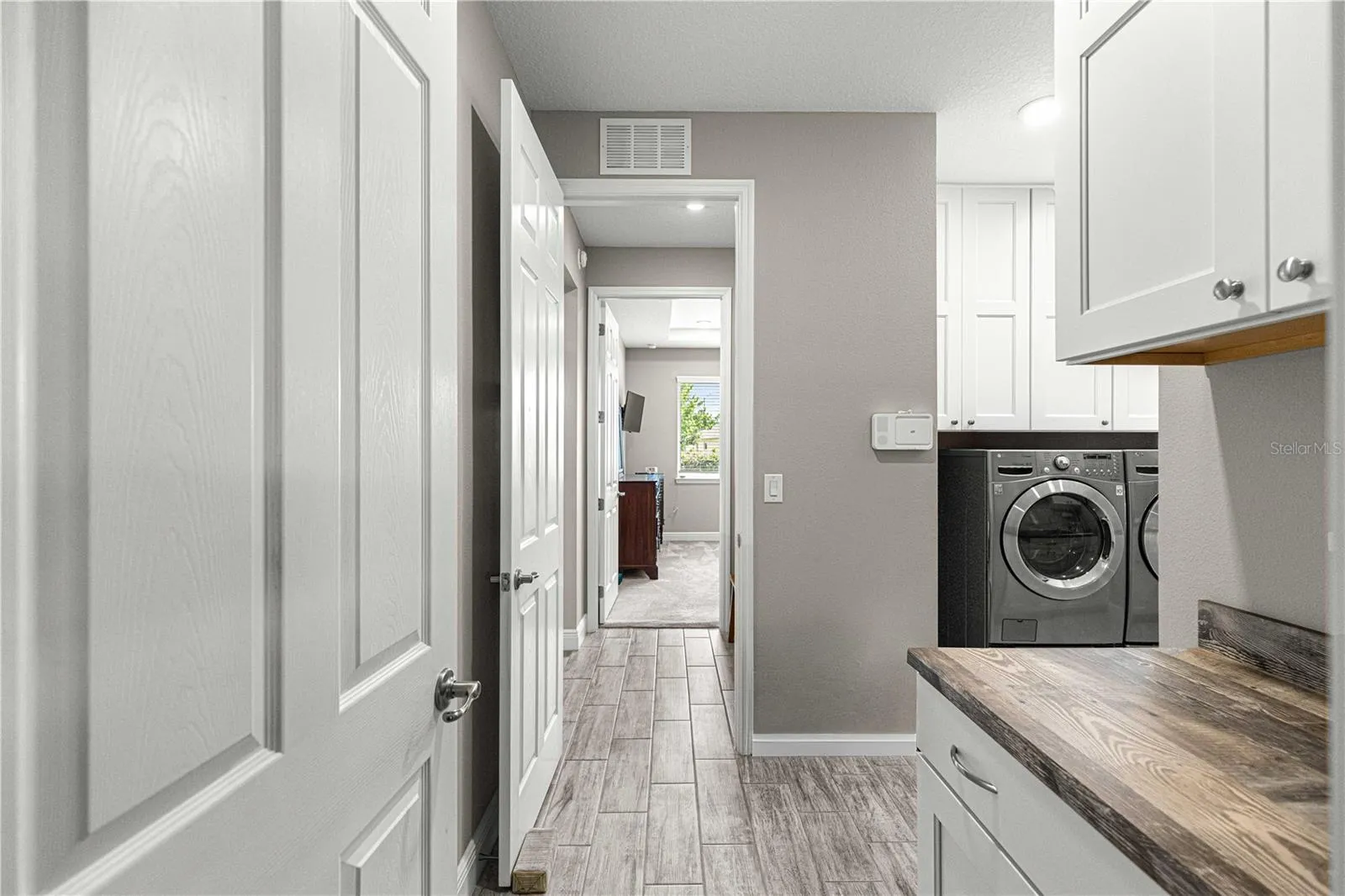 Upgraded laundry room