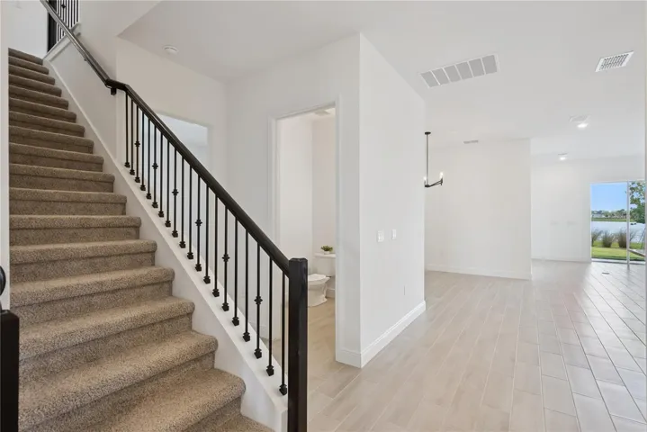 Stairs to Bonus Room and Bed 5