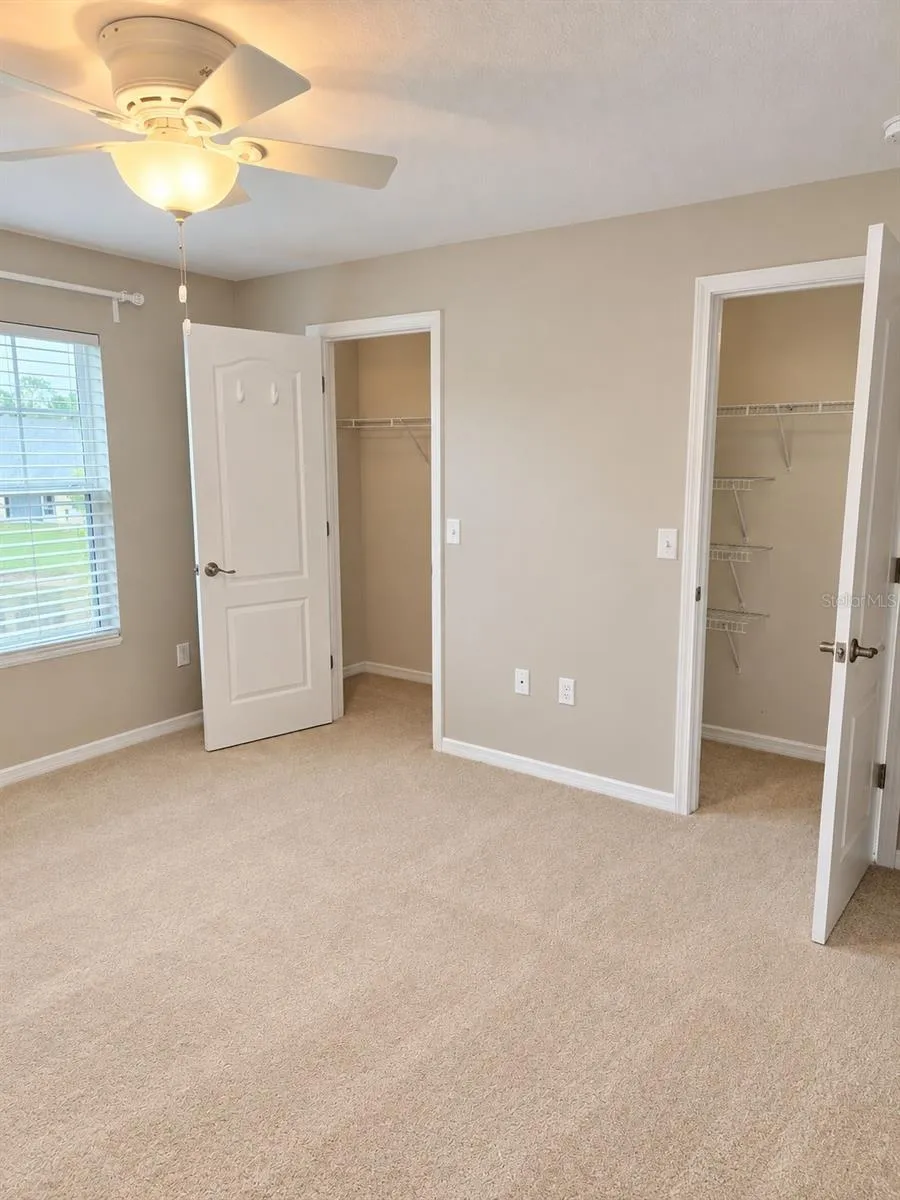 Upstairs Master Bedroom Closets