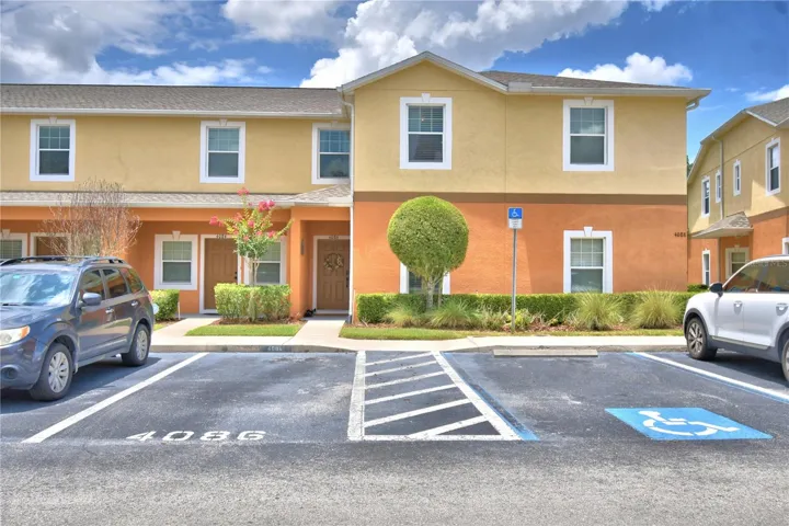Front View of Townhome