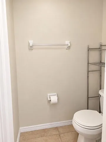 Upstairs Master Bathroom, Privacy Toilet