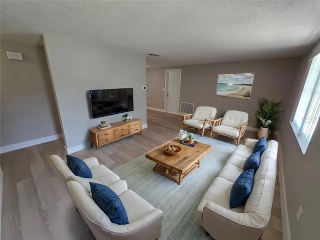 Virtually Staged Living Room