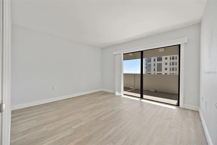 Bedroom 2 with access to balcony
