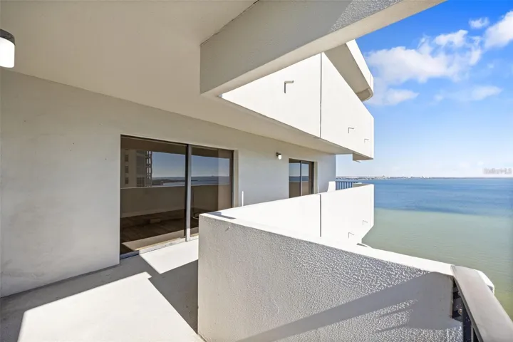 Private balcony and access from both bedrooms