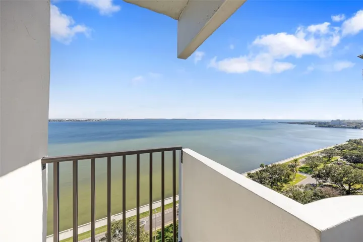 View from your private balcony