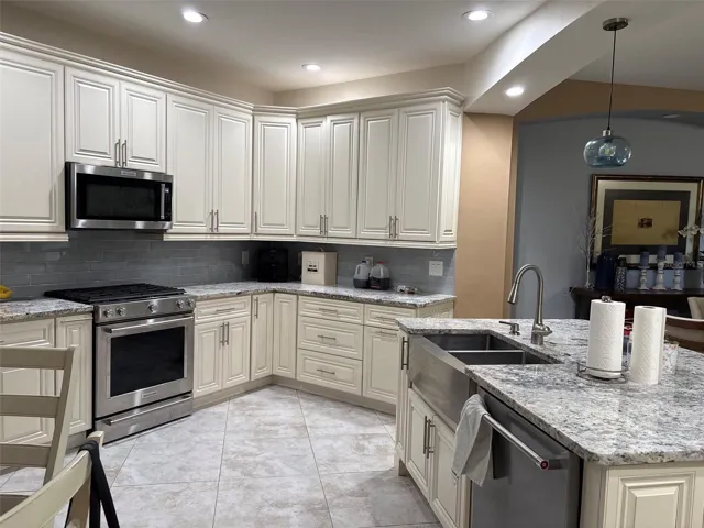 Kitchen updated with quality.