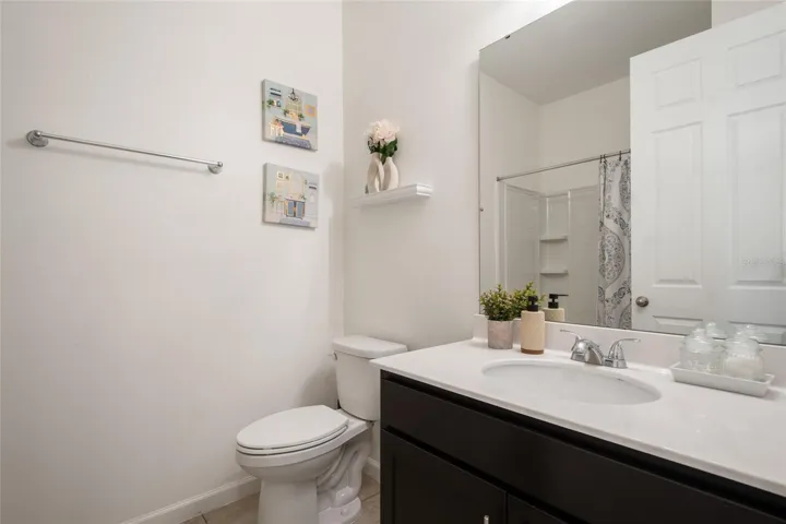 1st Full Bathroom with Shower