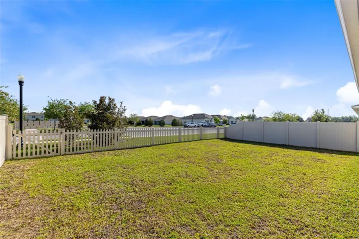 Fully fenced in and plenty of space!