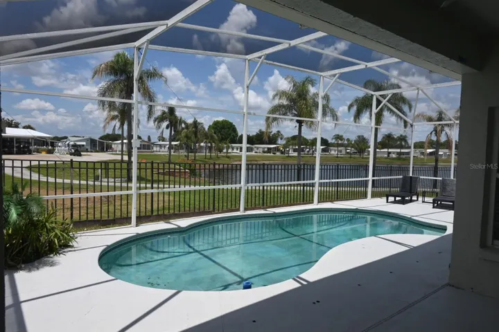 Pool deck view