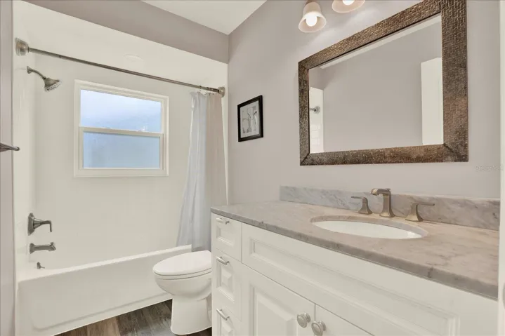 Secondary bathroom