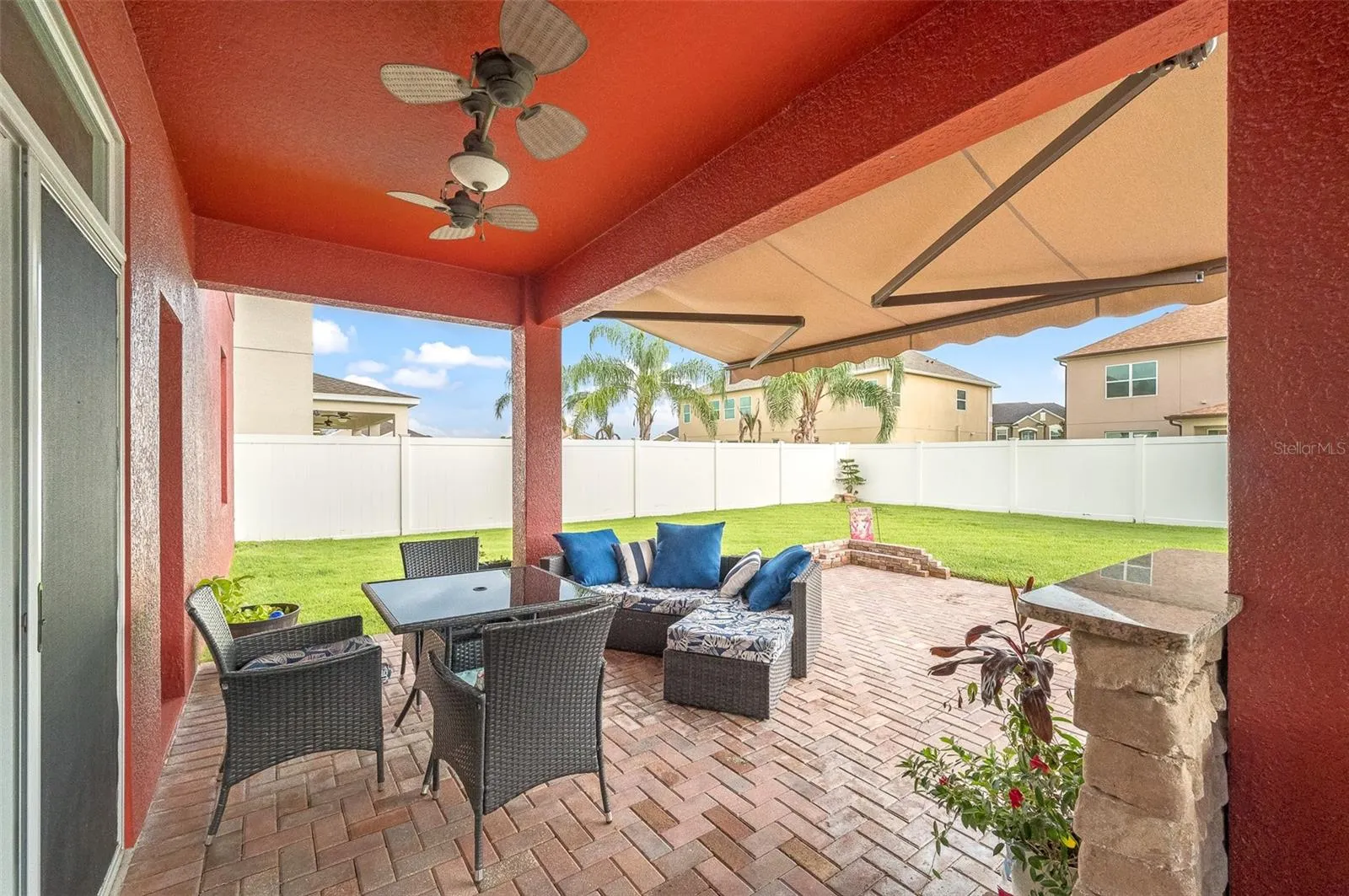 New retractable awnings