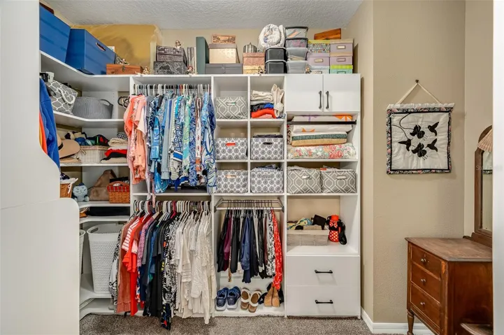 Custom walk-in closet