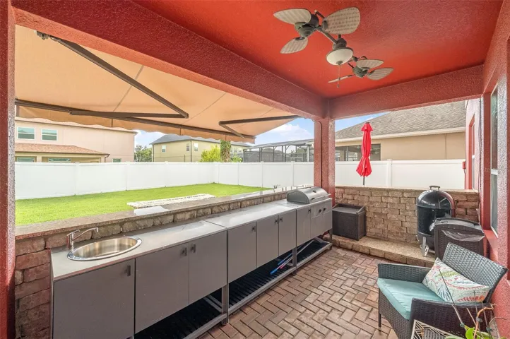 New Outdoor Kitchen