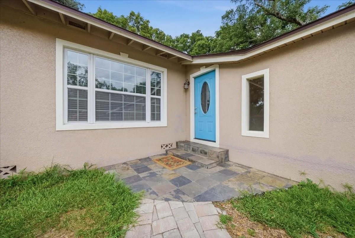 Main House - front door