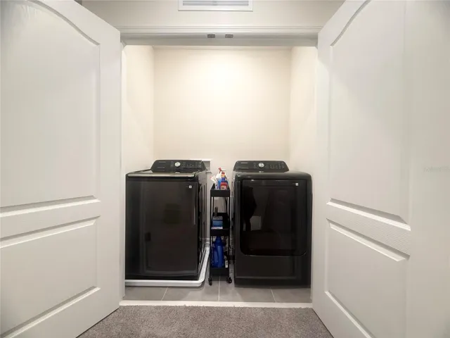 Laundry closet