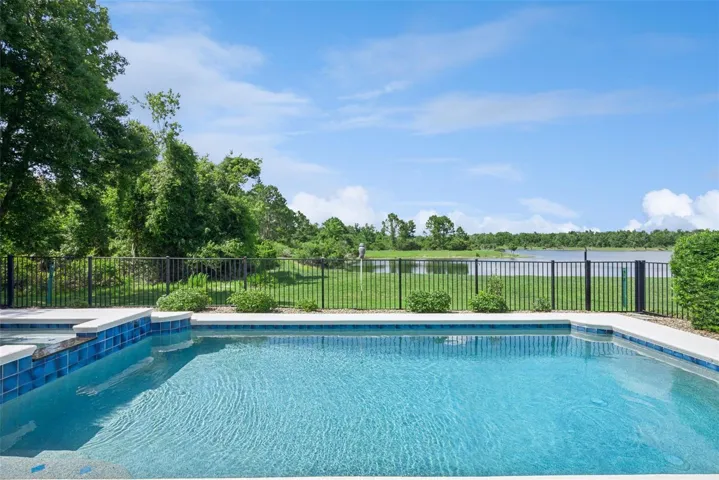 Beautifully designed electric-heated saltwater pool and spa completed in 2017