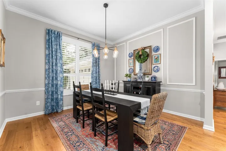 Dining area