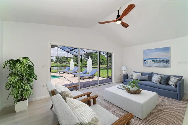 Virtual Staged Family Room