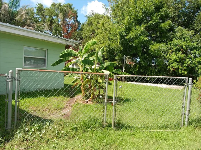 Full fenced and accessible backyard.