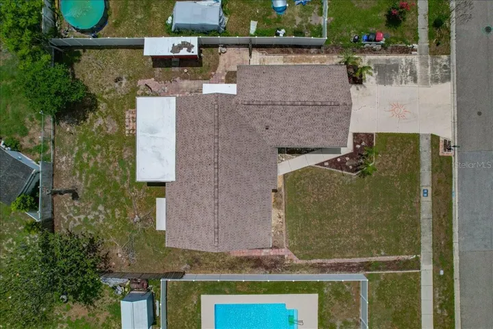 Overhead View of Property - Roof 2022